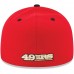 New Era San Francisco 49ers 2Tone 59FIFTY Fitted Hat - Scarlet 1019824
